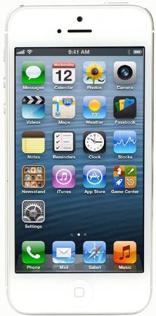 Смартфон Apple iPhone 5 32Gb White & Silver - Лиски