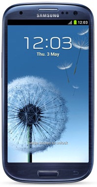 Смартфон Samsung Galaxy S3 GT-I9300 16Gb Pebble blue - Лиски